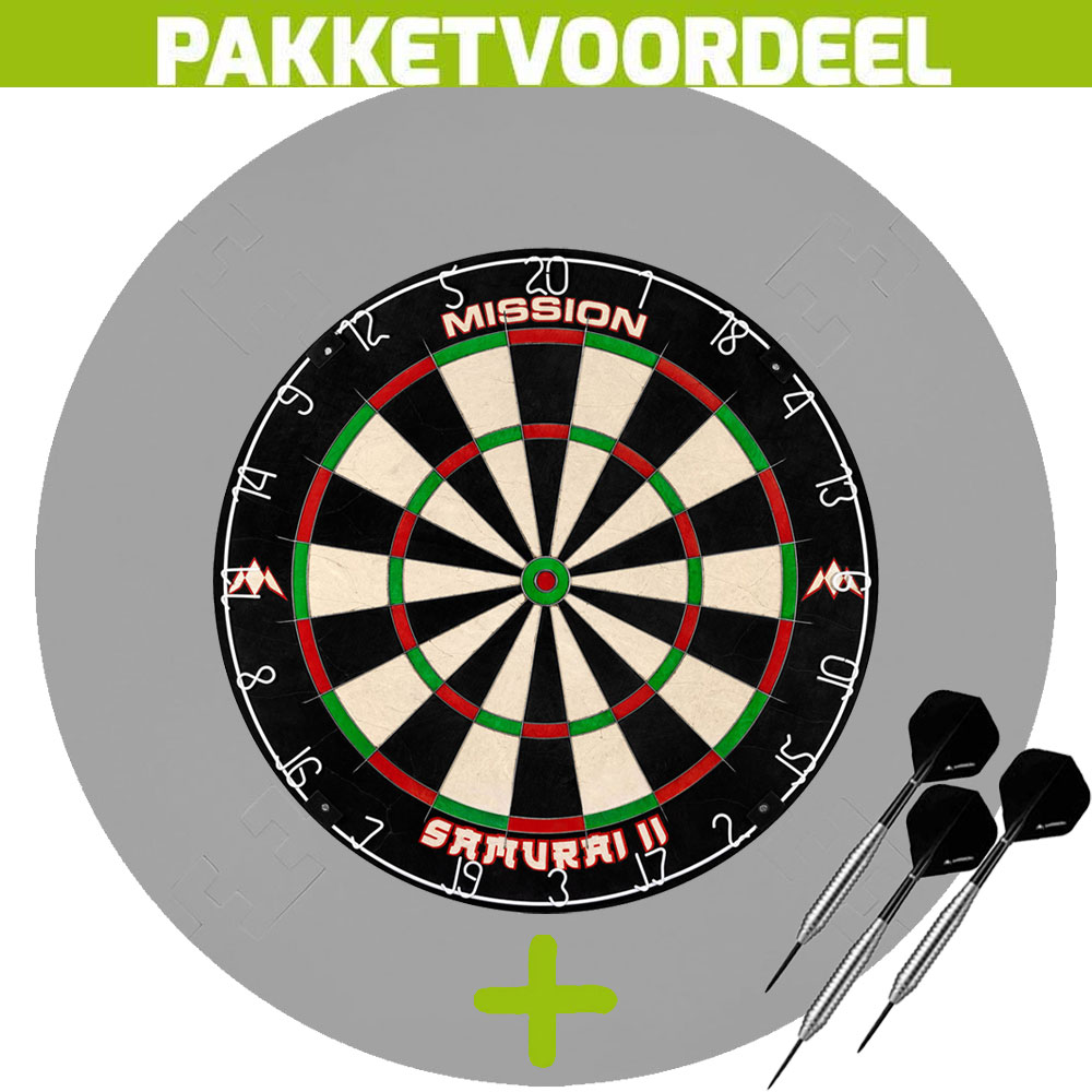 Dartbord-Surround-Voordeelpakket-EVA-Surround-Grijs-1-Set-Brass-1