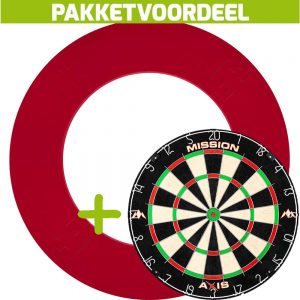 Mission Axis + EVA Surround (Rood) + Exclusief