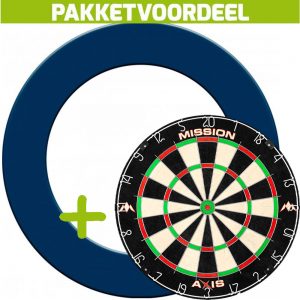 Mission Axis + Rubberen Surround (Blauw) + Exclusief