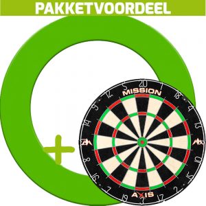 Mission Axis + Rubberen Surround (Groen) + Exclusief