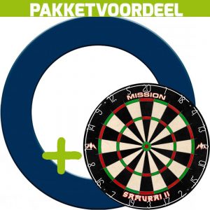 Mission Samurai 2 + Rubberen Surround (Blauw) + Exclusief