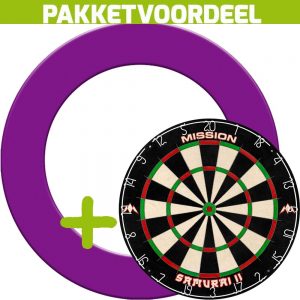 Mission Samurai 2 + Rubberen Surround (Paars) + Exclusief