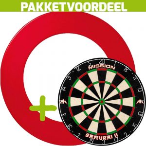 Mission Samurai 2 + Rubberen Surround (Rood) + Exclusief