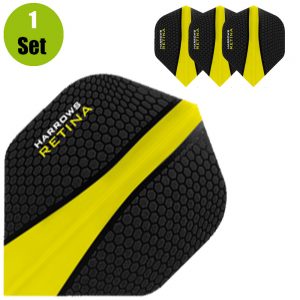 Harrows Retina Dartflights – Geel