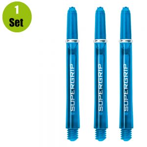 Harrows Supergrip Dart Shafts – Aqua – Short – (1 Set)