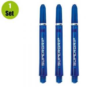 Harrows Supergrip Dart Shafts – Blauw – In Between – (1 Set)