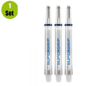 Harrows Supergrip Dart Shafts – Clear – Short – (1 Set)
