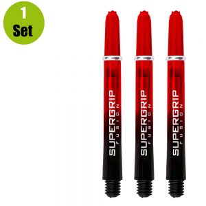 Harrows Supergrip Fusion DartShafts – Rood – In Between – (1 Set)
