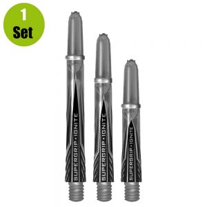 Harrows Supergrip Ignite Dartshafts – Smoke – In Between – (1 Set)