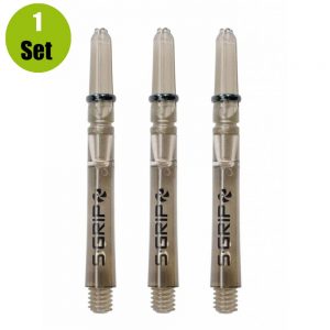 Harrows Supergrip Spin Dartshafts – Smoke – Short – (1 Set)