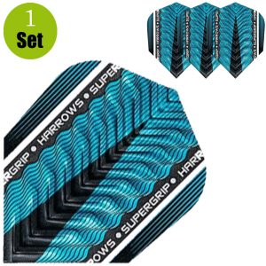 Harrows Supergrip X Dartflights – Aqua
