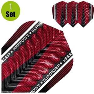 Harrows Supergrip X Dartflights – Rood