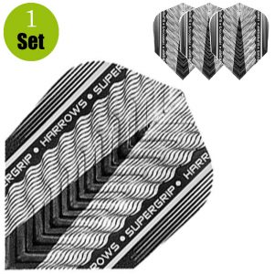 Harrows Supergrip X Dartflights – Zilver
