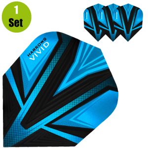 Harrows Vivid Dartflights – Aqua