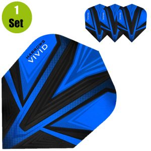 Harrows Vivid Dartflights – Blauw