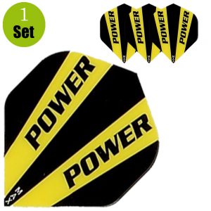 McCoy Power Max Dartflights – Geel
