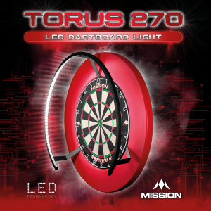 Mission Torus 270 Led Dartbord Verlichting